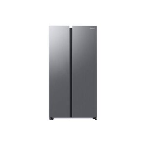 Samsung RS66DG813CS9EU American Style Fridge Freezer with SpaceMax™ Technology - Refined Inox in Silver