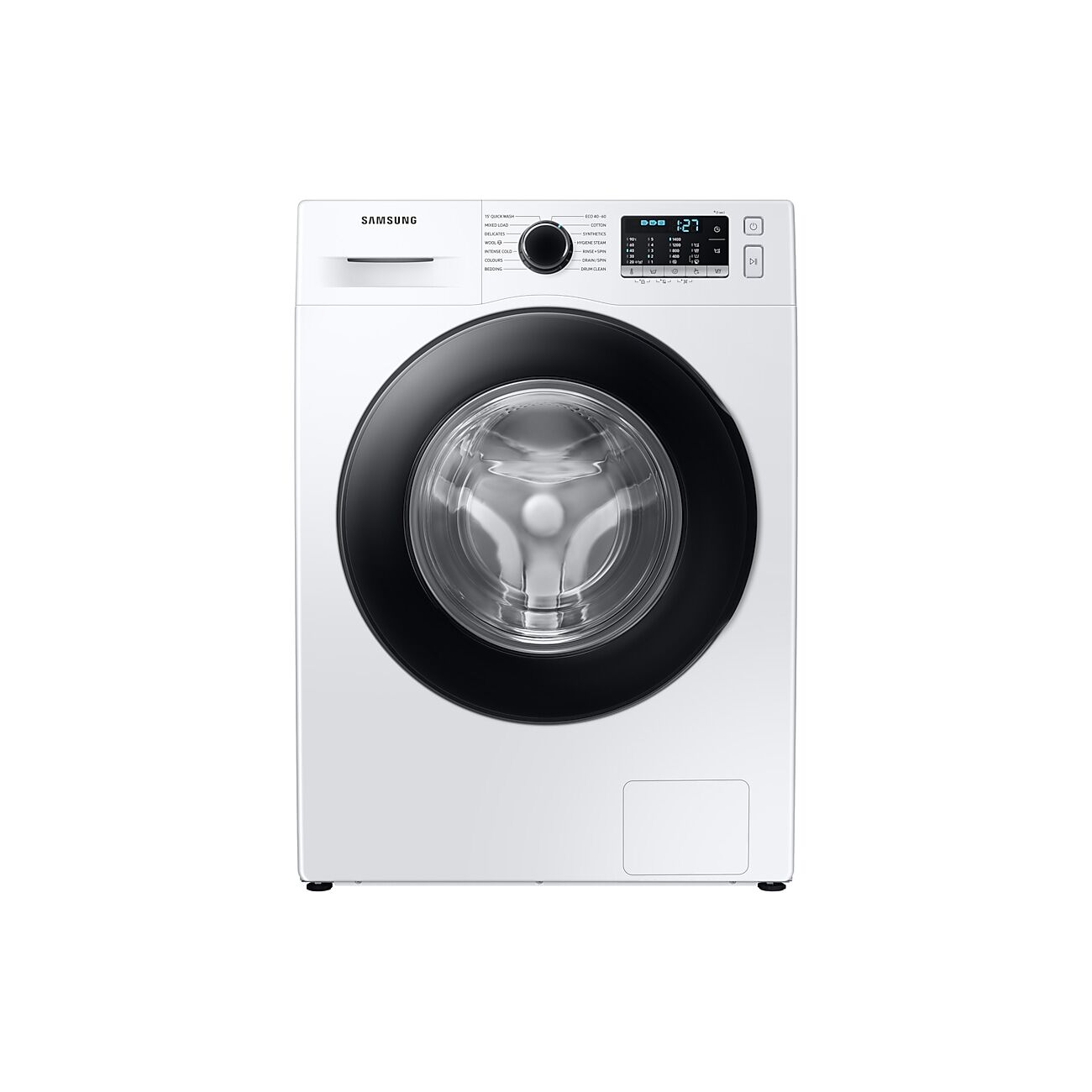 Samsung WW5000 Washing Machine with ecobubble 8kg 1400rpm in White (WW80TA046AE/EU)