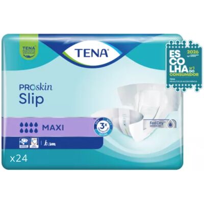 Tena Tenaslip Maxi Proskin Slip Medium Incontinence Pads - Pack Of 24 M Tena Tenaslip Maxi Proskin Slip Medium Incontinence Pads - Pack Of 24 M