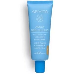 Apivita Aqua Beelicious Tinted Moisturizing Fluid Cream SPS 30, 40ml