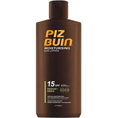 Piz Buin SPF 15 Moisturising Sun Lotion - Sun Lotion Piz Buin SPF 15 Moisturising Sun Lotion - Sun Lotion