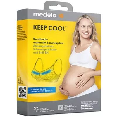 Medela Keep Cool Breastfeeding Bra Black L Medela Keep Cool Breastfeeding Bra Black L