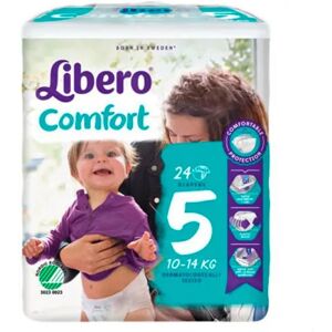 Libero Comfort 5 Diaper 10-14Kg Pack 8 x24