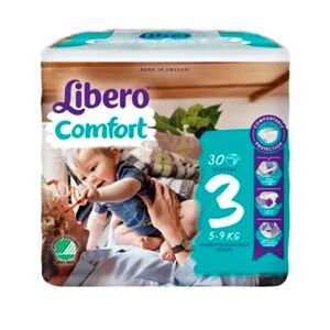 Libero Comfort 3 Diaper 5-9kg Pack 6 x30
