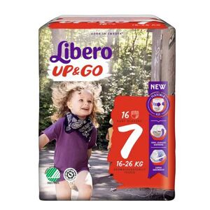 Libero Up Go Diaper T7 16/26 Kg x16