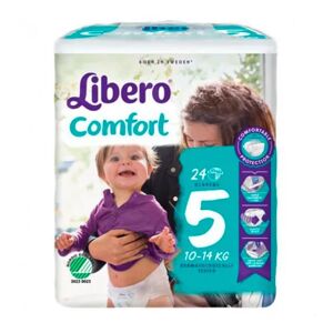 Libero Comfort 5 Diaper 10-14Kg Pack 8 x24