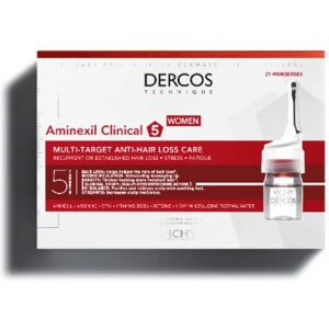 Dercos Aminexil Clinical 5 - Woman 21 Ampoules