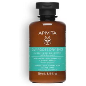 Apivita Holistic Hair Care Nettle Propolis Shampoo Oily Scalp Dry Ends 250ml Apivita Holistic Hair Care Nettle Propolis Shampoo Oily Scalp Dry Ends 250ml