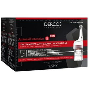 Dercos Aminexil Clinical 5 - Man 42 Ampoules - Hair Loss Treatment Dercos Aminexil Clinical 5 - Man 42 Ampoules - Hair Loss Treatment