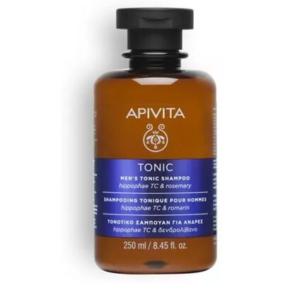 Apivita Men’s Tonic Shampoo - Hippophae & Rosemary - Thinning Hair Apivita Men’s Tonic Shampoo - Hippophae & Rosemary - Thinning Hair