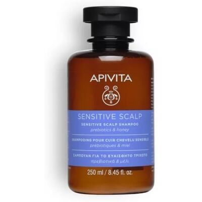 Apivita Lavender Honey Shampoo - Sensitive Scalp - 250ml Apivita Lavender Honey Shampoo - Sensitive Scalp - 250ml