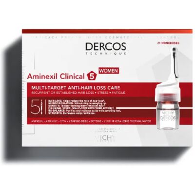 Dercos Aminexil Clinical 5 - Woman 21 Ampoules Dercos Aminexil Clinical 5 - Woman 21 Ampoules