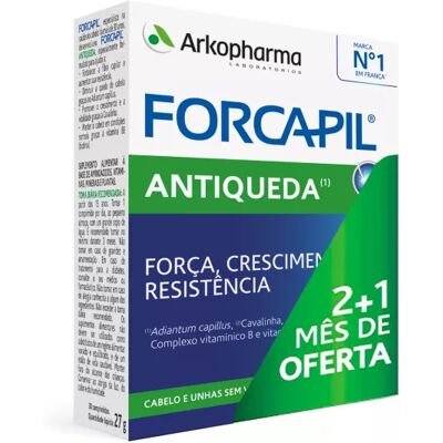 Arkopharma Forcapil Anti-Hair Loss 3x30 Tablets Arkopharma Forcapil Anti-Hair Loss 3x30 Tablets