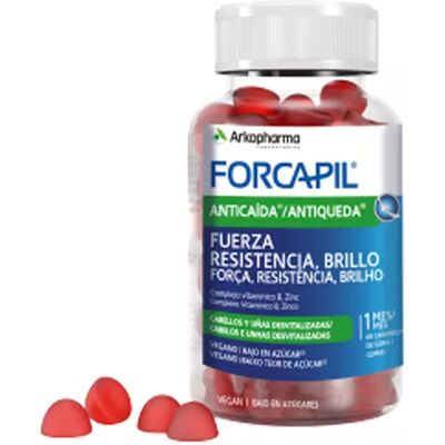 Arkopharma Arkopharma Forcapil Hair Loss Gummies - Vegan, Low Sugar Arkopharma Arkopharma Forcapil Hair Loss Gummies - Vegan, Low Sugar
