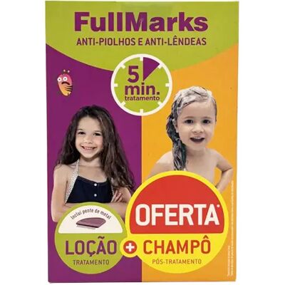 FullMarks Anti-Lice Lotion 100ml + Post-Treatment Shampoo 150ml - Set FullMarks Anti-Lice Lotion 100ml + Post-Treatment Shampoo 150ml - Set