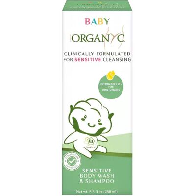 Y Farma Organyc Baby Sensitive Body Wash amp; Shampoo 250ml Y Farma Organyc Baby Sensitive Body Wash amp; Shampoo 250ml