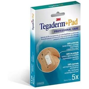 3M Tegaderm +Pad 5x7cm x5 Polyurethane Dressing 3M Tegaderm +Pad 5x7cm x5 Polyurethane Dressing
