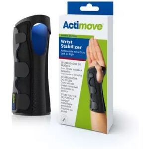 Actimove Wrist Stabilizer With Removable Metal Splint Color Black Size L / XL Actimove Wrist Stabilizer With Removable Metal Splint Color Black Size L / XL