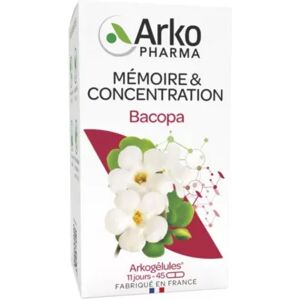Arkopharma Arkocápsulas Bacopa Capsules x45 Capsules Arkopharma Arkocápsulas Bacopa Capsules x45 Capsules