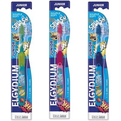 Elgydium Junior Raccoon Toothbrush - For Ages 7-12 Elgydium Junior Raccoon Toothbrush - For Ages 7-12