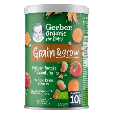 Nestlé Gerber NutriPuffs Tomato Carrot Baby Snack - Baby Snack Nestlé Gerber NutriPuffs Tomato Carrot Baby Snack - Baby Snack