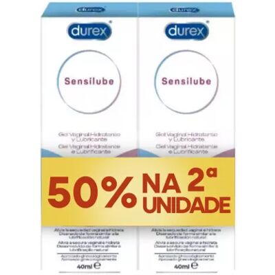 Durex Sensilube - Personal Lubricant - 2x40 ml Durex Sensilube - Personal Lubricant - 2x40 ml