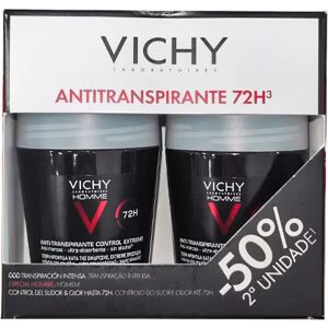 Vichy Homme Roll-On Deodorant 50ml x2