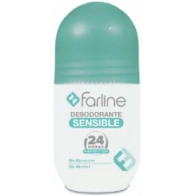 Farline Sensitive Skin Roll-On Deodorant - Deodorant Farline Sensitive Skin Roll-On Deodorant - Deodorant
