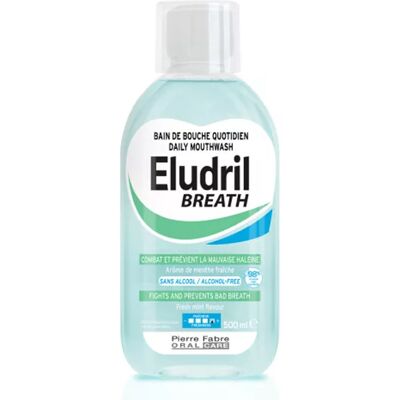 Pierre Fabre Eludril Breath Mouthwash - Mouthwash Pierre Fabre Eludril Breath Mouthwash - Mouthwash