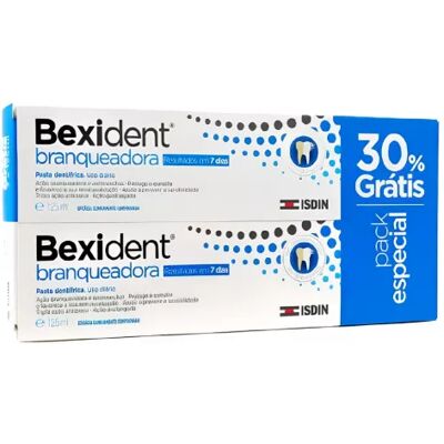 Isdin Bexident Whitening Duo Toothpaste - 2 x 125ml Isdin Bexident Whitening Duo Toothpaste - 2 x 125ml