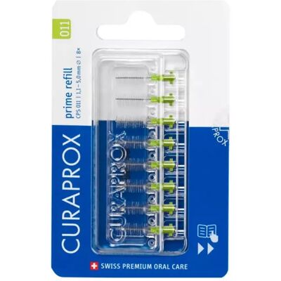Curaprox Prime Refill CPS 1,1 5,00 mm Lime Green (8 pcs) Curaprox Prime Refill CPS 1,1 5,00 mm Lime Green (8 pcs)