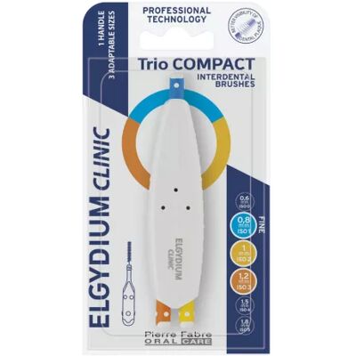 Elgydium Triocompact Interdental Brush - Toothbrush Elgydium Triocompact Interdental Brush - Toothbrush