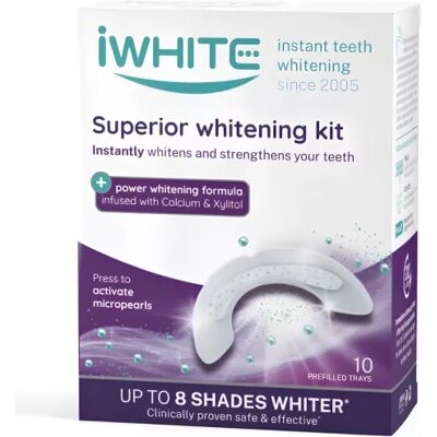 Iwhite Superior Whitening Kit - Whitening Kit, Safe, Instant, 8 Shades, Home Use Iwhite Superior Whitening Kit - Whitening Kit, Safe, Instant, 8 Shades, Home Use