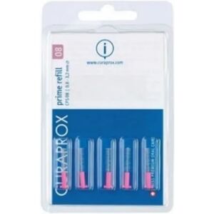 Curaprox Prime Refill 0.8 3.2 mm Pink (8 pcs) Curaprox Prime Refill 0.8 3.2 mm Pink (8 pcs)