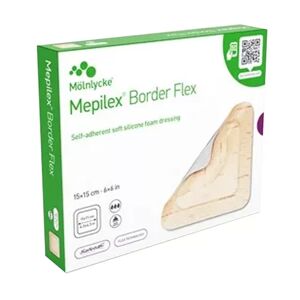 Molnlycke Mepilex Border Flex 15x15cm