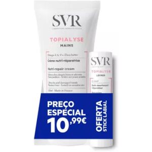 SVR Topialyse Hand & Lip Care Pack - Hand and Lip Care Pack SVR Topialyse Hand & Lip Care Pack - Hand and Lip Care Pack