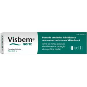 Brill Pharma Visbem Night Ophthalmic Ointment 5g Brill Pharma Visbem Night Ophthalmic Ointment 5g