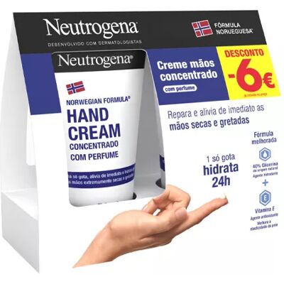 Neutrogena Hand Cream Concentrated - Hand Cream, Glycerin, Perfume, 2x50ml Neutrogena Hand Cream Concentrated - Hand Cream, Glycerin, Perfume, 2x50ml