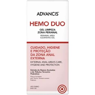 Advancis Hemo Duo Perianal Cleansing Gel 125ml Advancis Hemo Duo Perianal Cleansing Gel 125ml