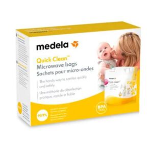 Medela Quick Clean Micro-wave Sterilization Bag x5