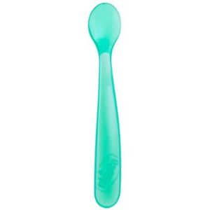 Chicco Silicone Spoon 6 Months+ Blue x2