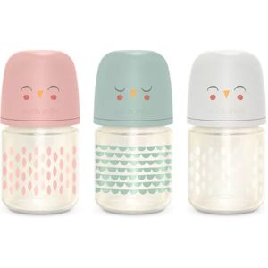Suavinex Baby Bottle Glass Silicone Teat 3 Positions - Baby Bottle Suavinex Baby Bottle Glass Silicone Teat 3 Positions - Baby Bottle