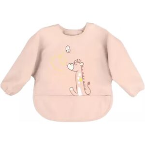 Chicco Bib Sleeved Bib Pink 6m+ Chicco Bib Sleeved Bib Pink 6m+