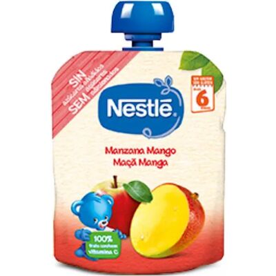 Nestlé Apple Mango Baby Food - Natural, 90g Nestlé Apple Mango Baby Food - Natural, 90g