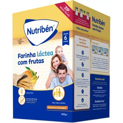 Nutribén Fruit and milk porridge 600g Nutribén Fruit and milk porridge 600g