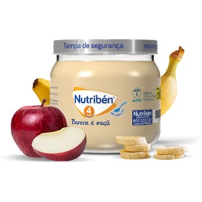 Nutriben Banana and Apple Baby Food Jar Nutriben Banana and Apple Baby Food Jar