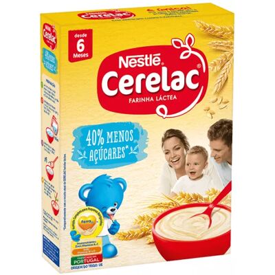 Nestlé Milky Wheat Baby Porridge - 40% Less Sugar 6m + 250g Nestlé Milky Wheat Baby Porridge - 40% Less Sugar 6m + 250g