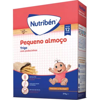 Nutribén Breakfast wheat with chunks 375g Nutribén Breakfast wheat with chunks 375g