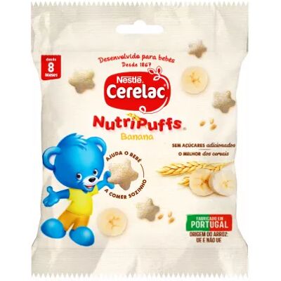 Nestle Nutripuffs Banana - Baby Snack for 8+ Months Nestle Nutripuffs Banana - Baby Snack for 8+ Months