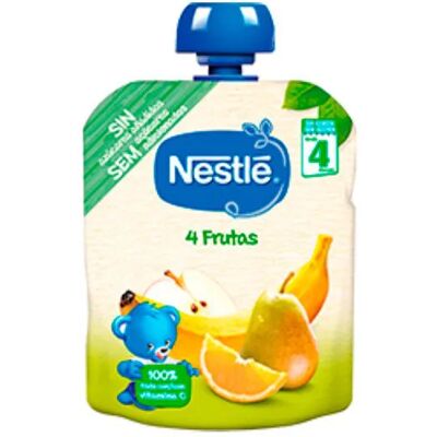 Nestlé 4 Fruits Baby Pouch - Baby Food Nestlé 4 Fruits Baby Pouch - Baby Food